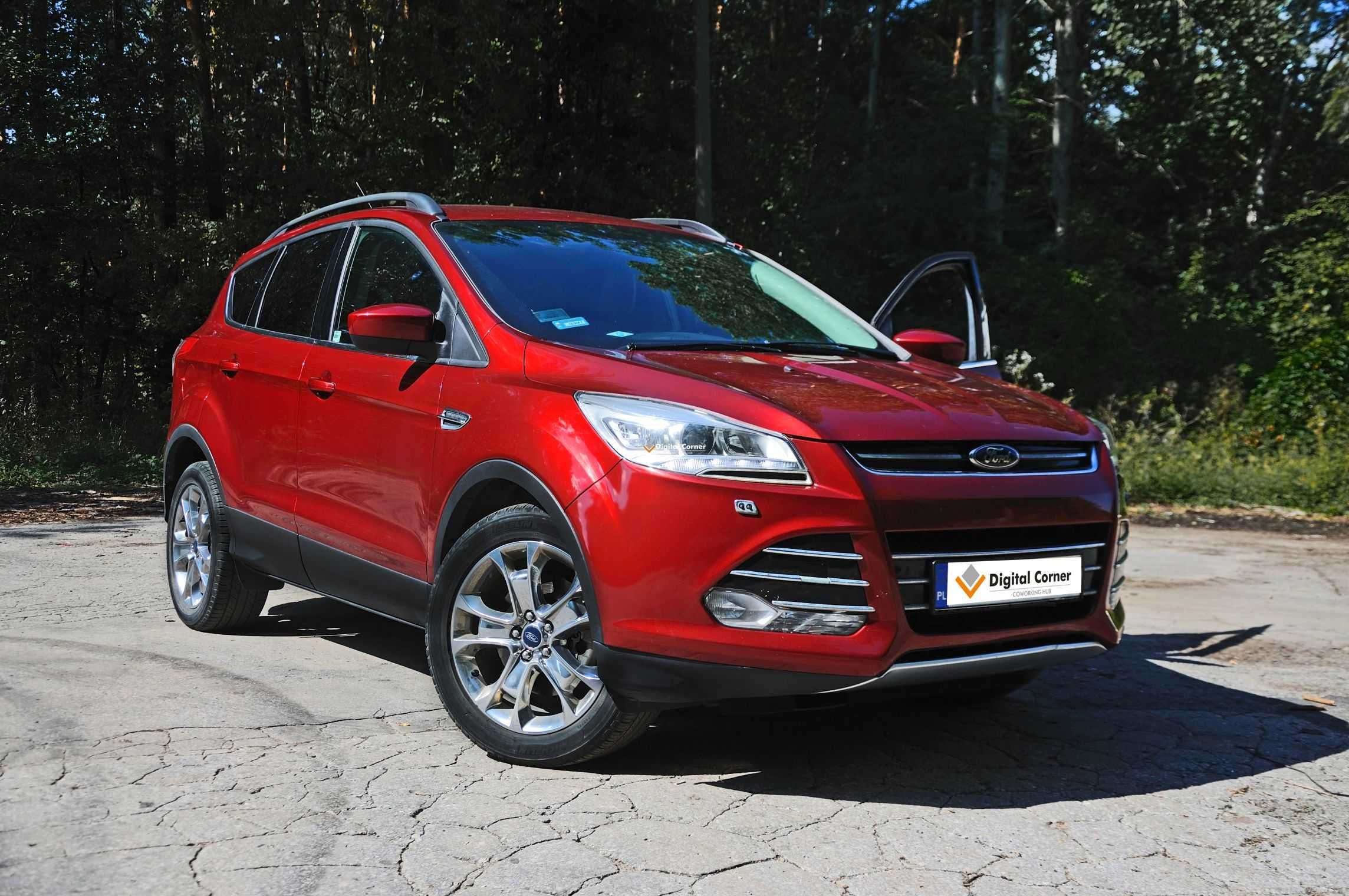 Wynajem auta Ford Kuga Escape 240KM. Bogate wyposażenie