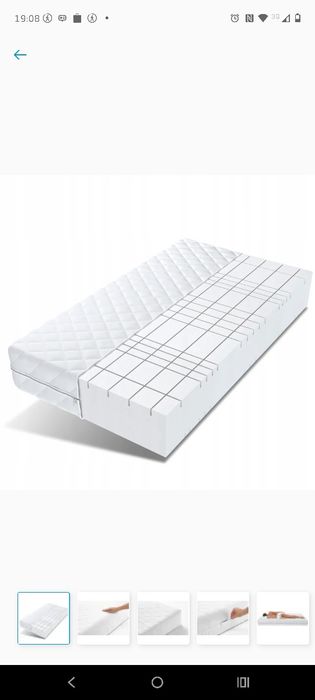 Materac 200x200cm 20 cm wysoki