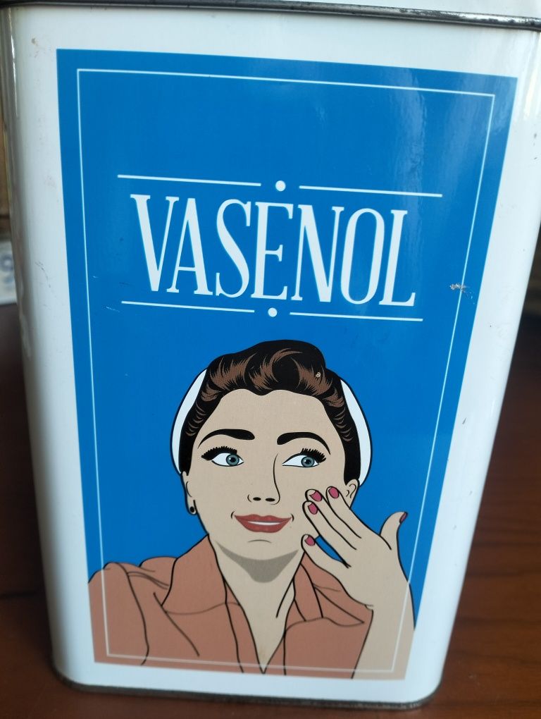 Lata comemorativa Vasenol