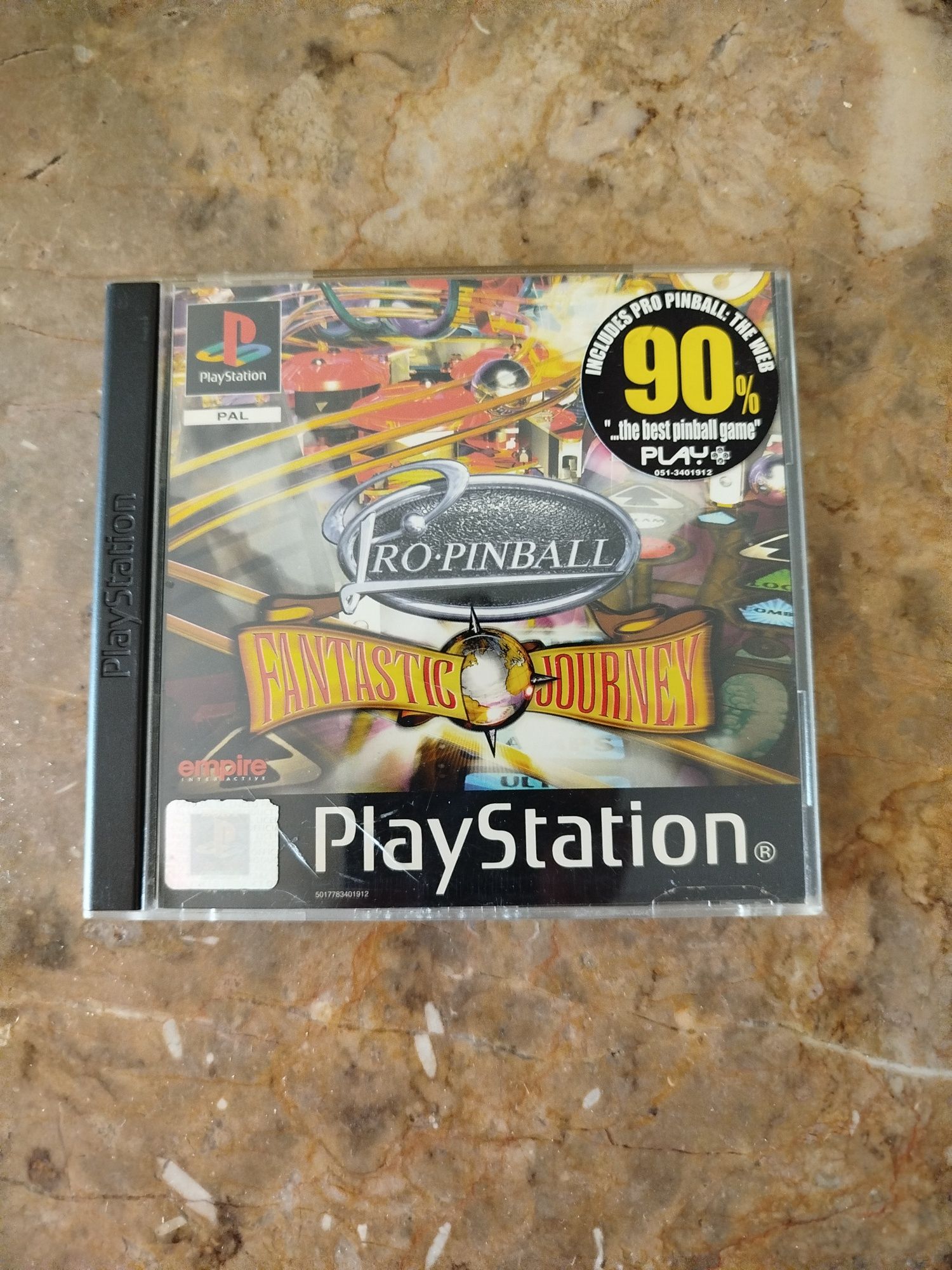 Jogo Pro Pinball Ps1