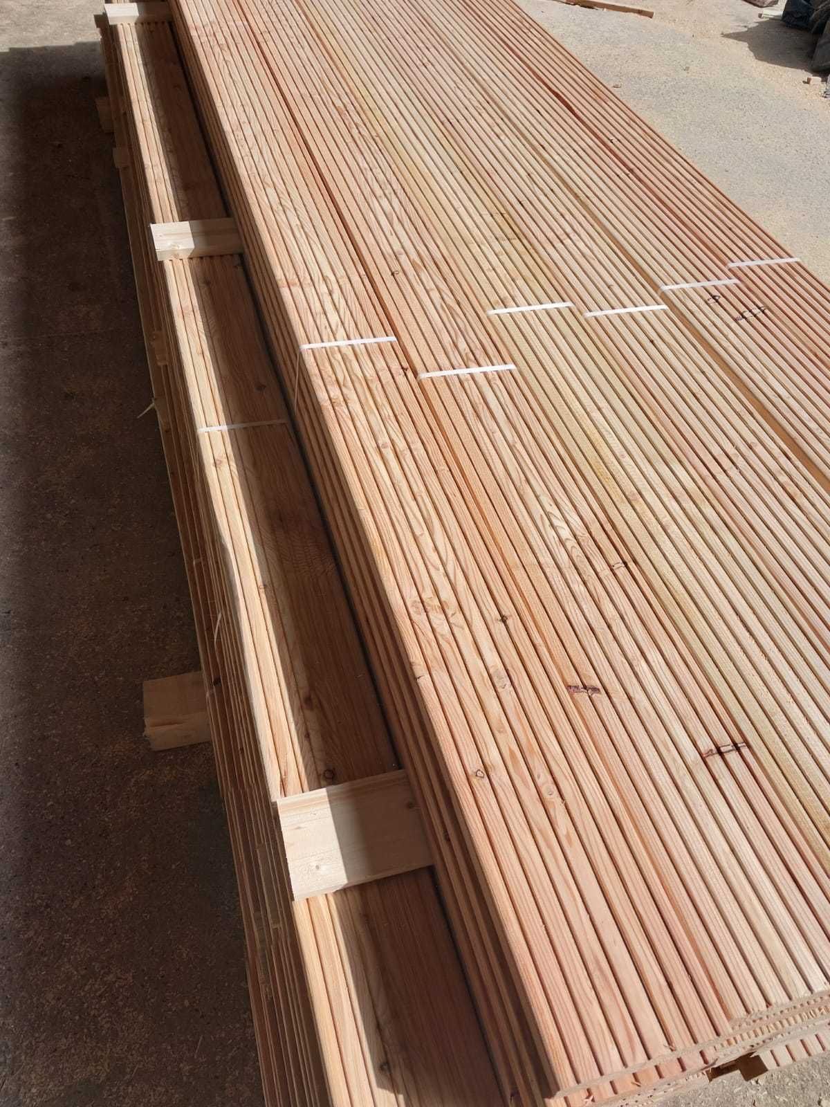 DESKA Tarasowa Modrzew 135x28