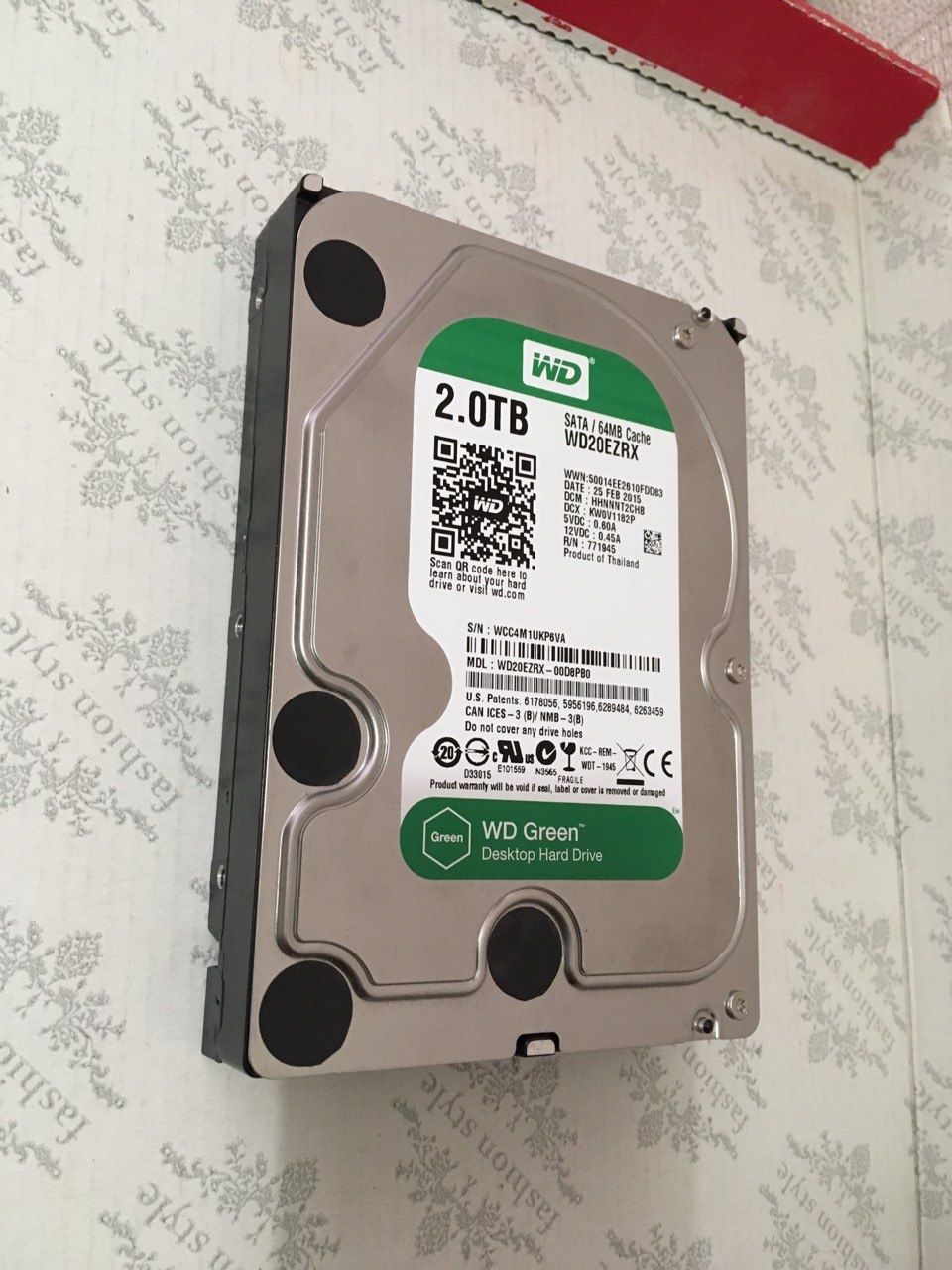 Жорсткий диск WD Green 2.0TB