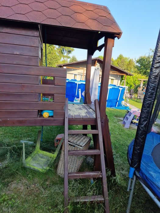 Domek ogrodowy dla Dzieci z piaskownica
