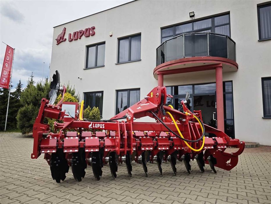 Brona talerzowa agregat talerzowy 3m LUPUS Agro Masz Rolex AgroLift