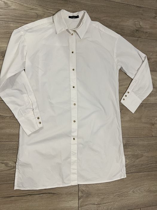 Біла сукня сорочка M