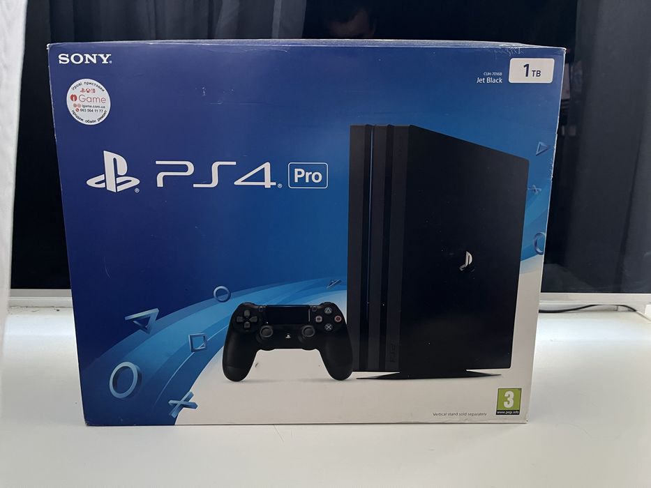 Sony Playstation 4 pro 1tb+телевизор