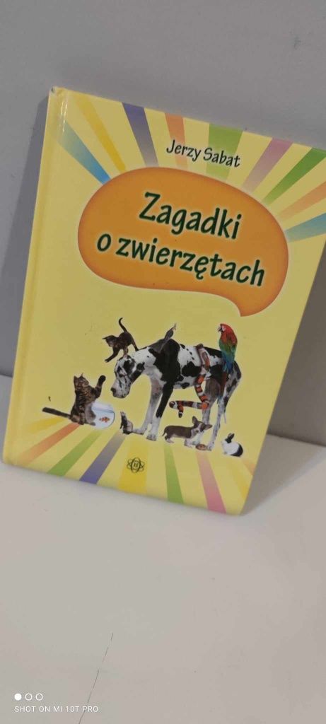 Zagadki o zwierzętach książka dla dzieci