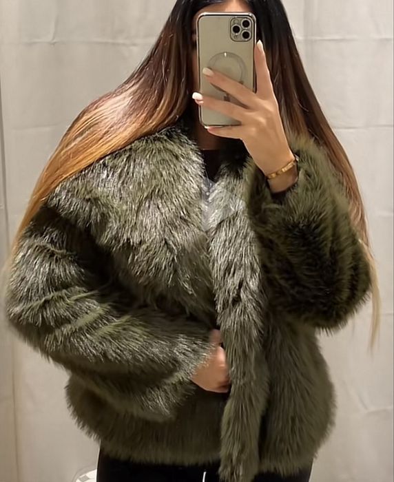 Шубка stradivarius