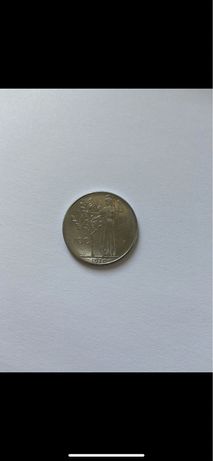 Repvbblica Italiana L.100 100 lir moneta kolekcjonerska 1976 r Włochy