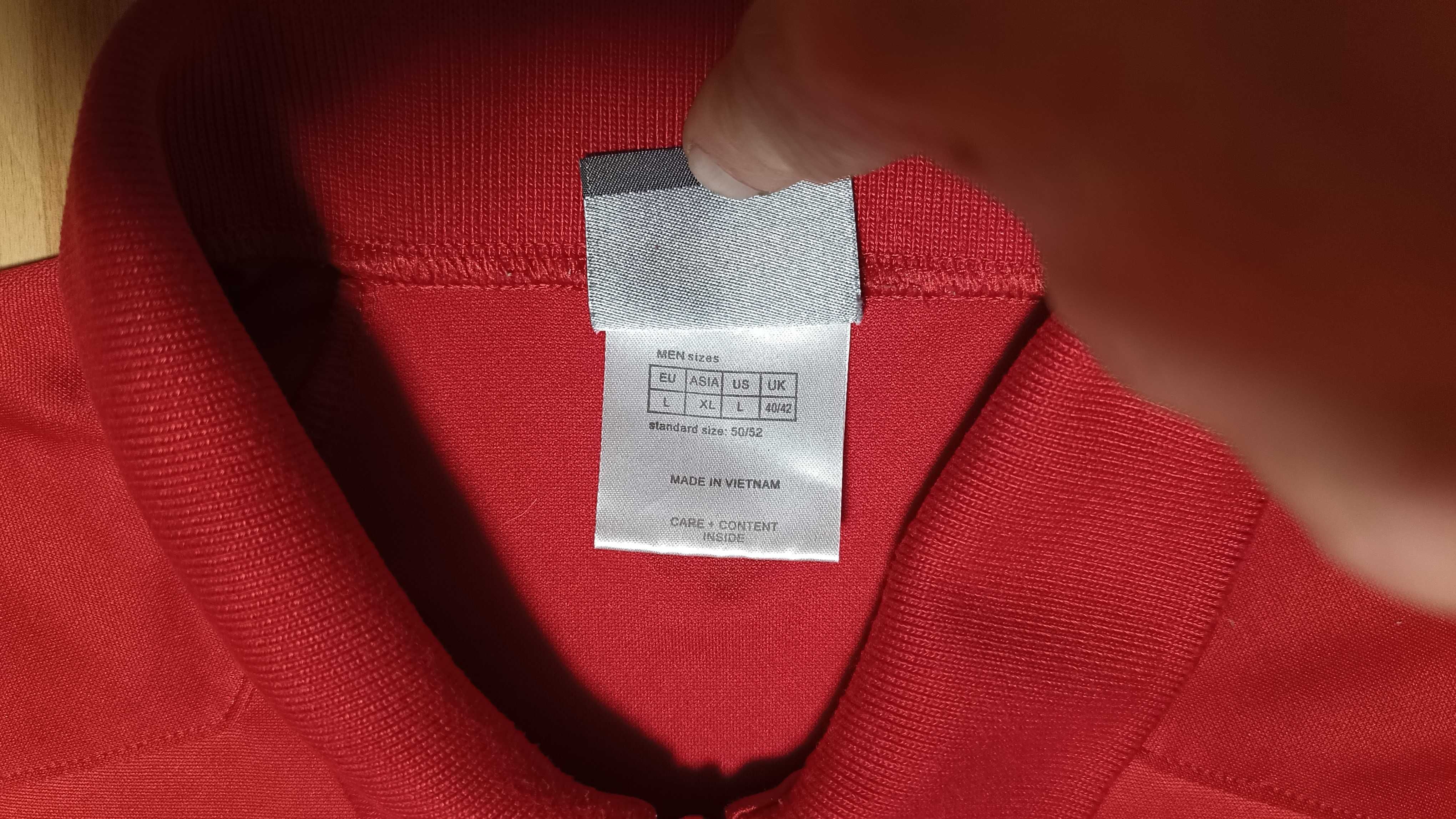 Turystyczna koszulka polo JACK WOLFSKIN r.L stan bardzo dobry