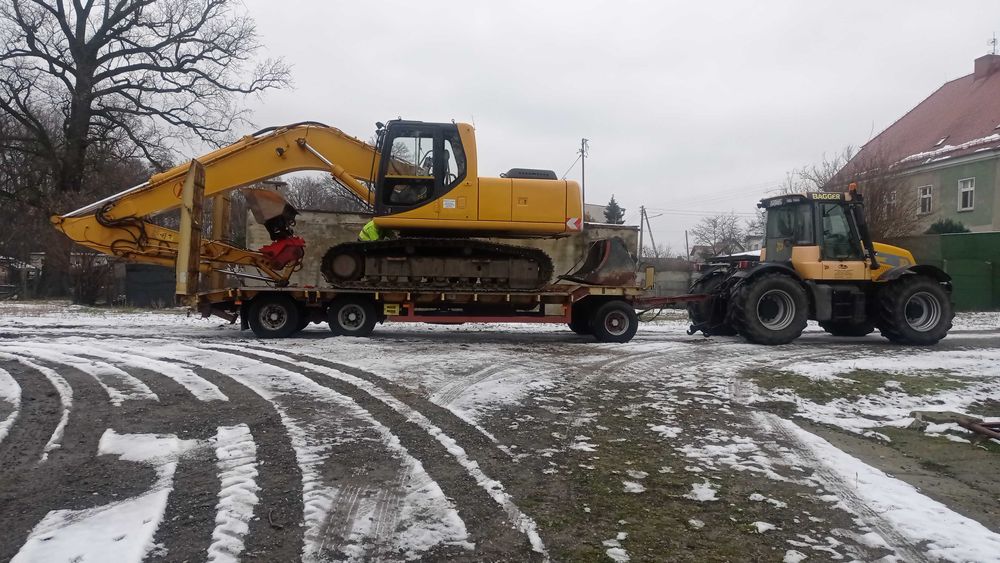 Wynajem koparki z operatorem Sprzęt budowalny
