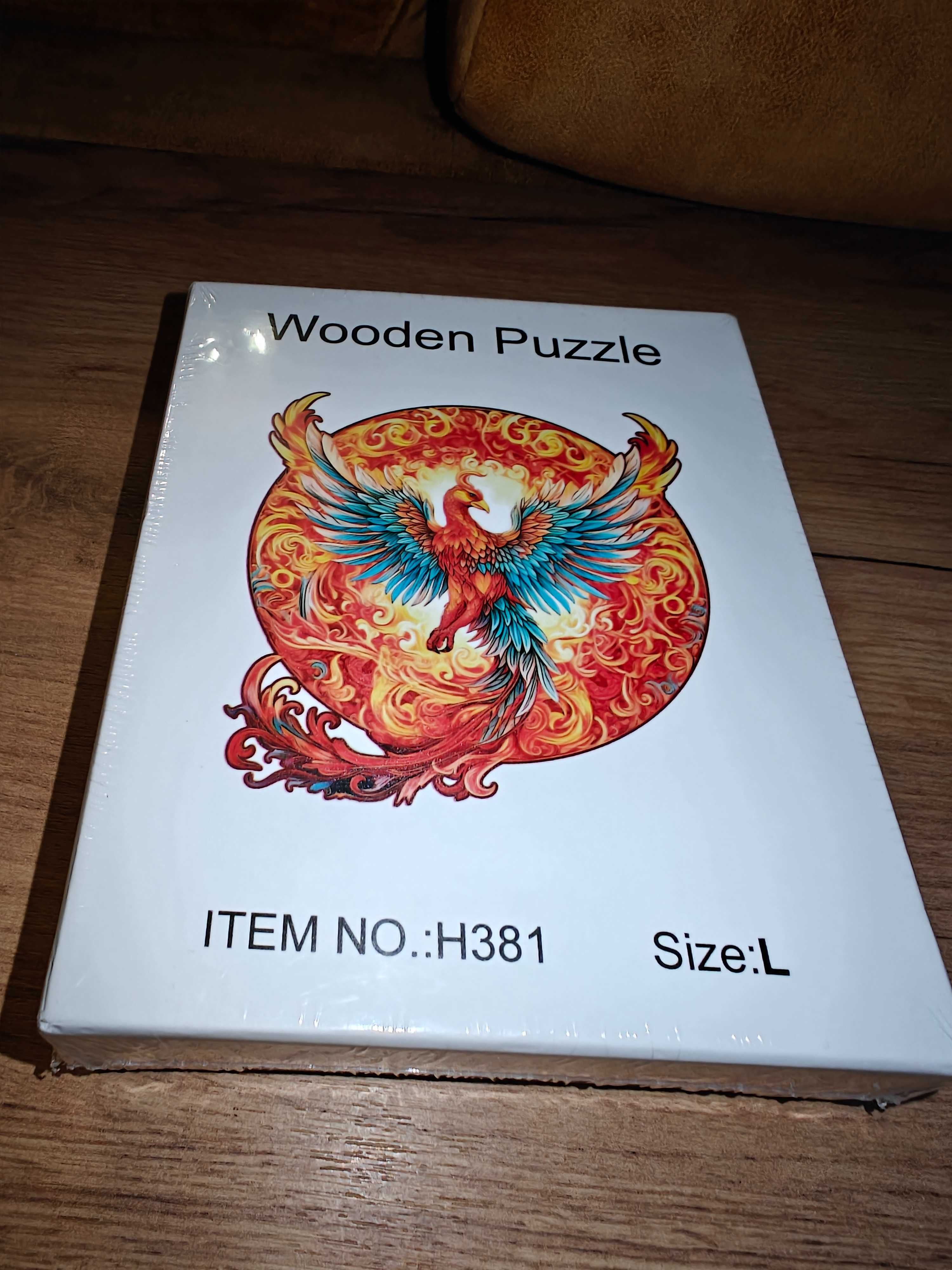 Piękne Puzzle drewniane - jakość - FENIX - NOWE
