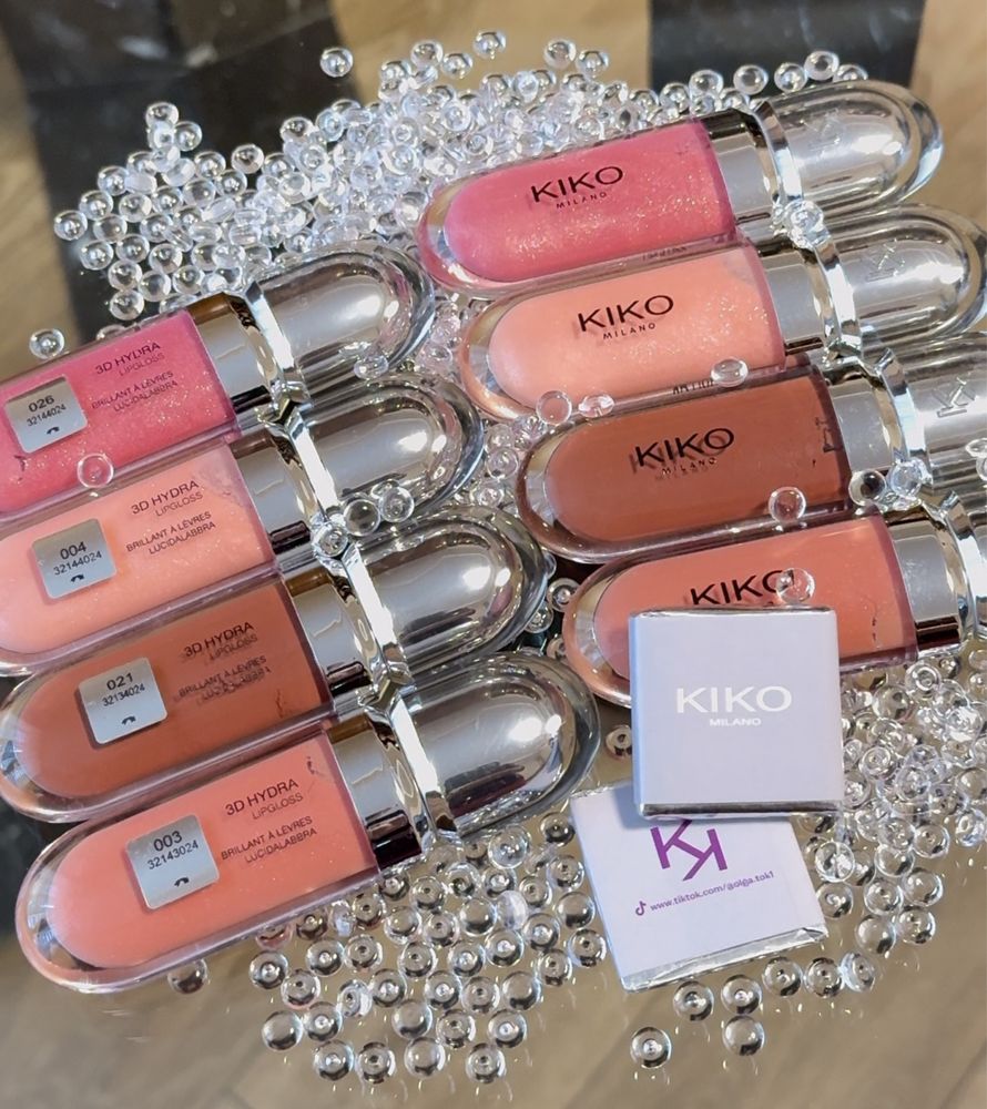 Kiko Milano оригінальний блиск «Подвійний дотик»