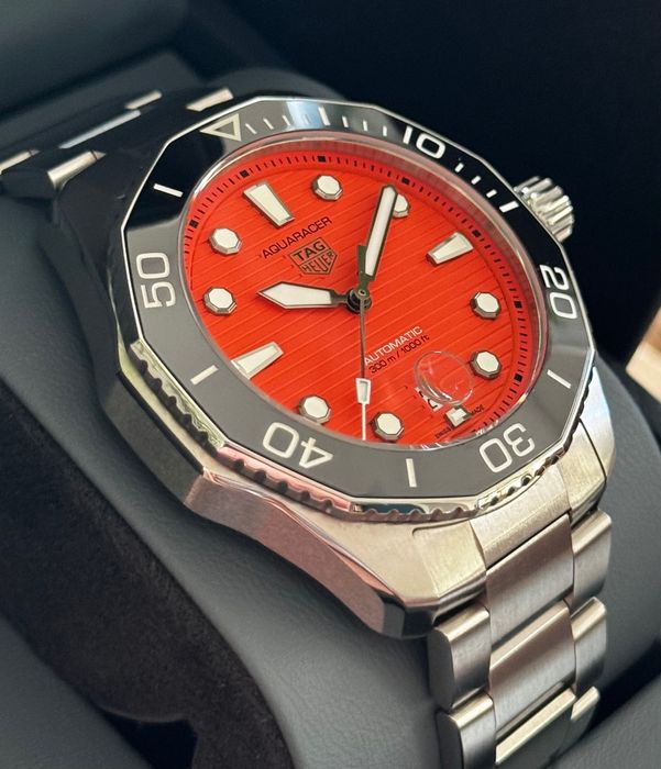 TAG Heuer Aquaracer 300m Orange, PL dystrybucja, Full Set, Gwarancja