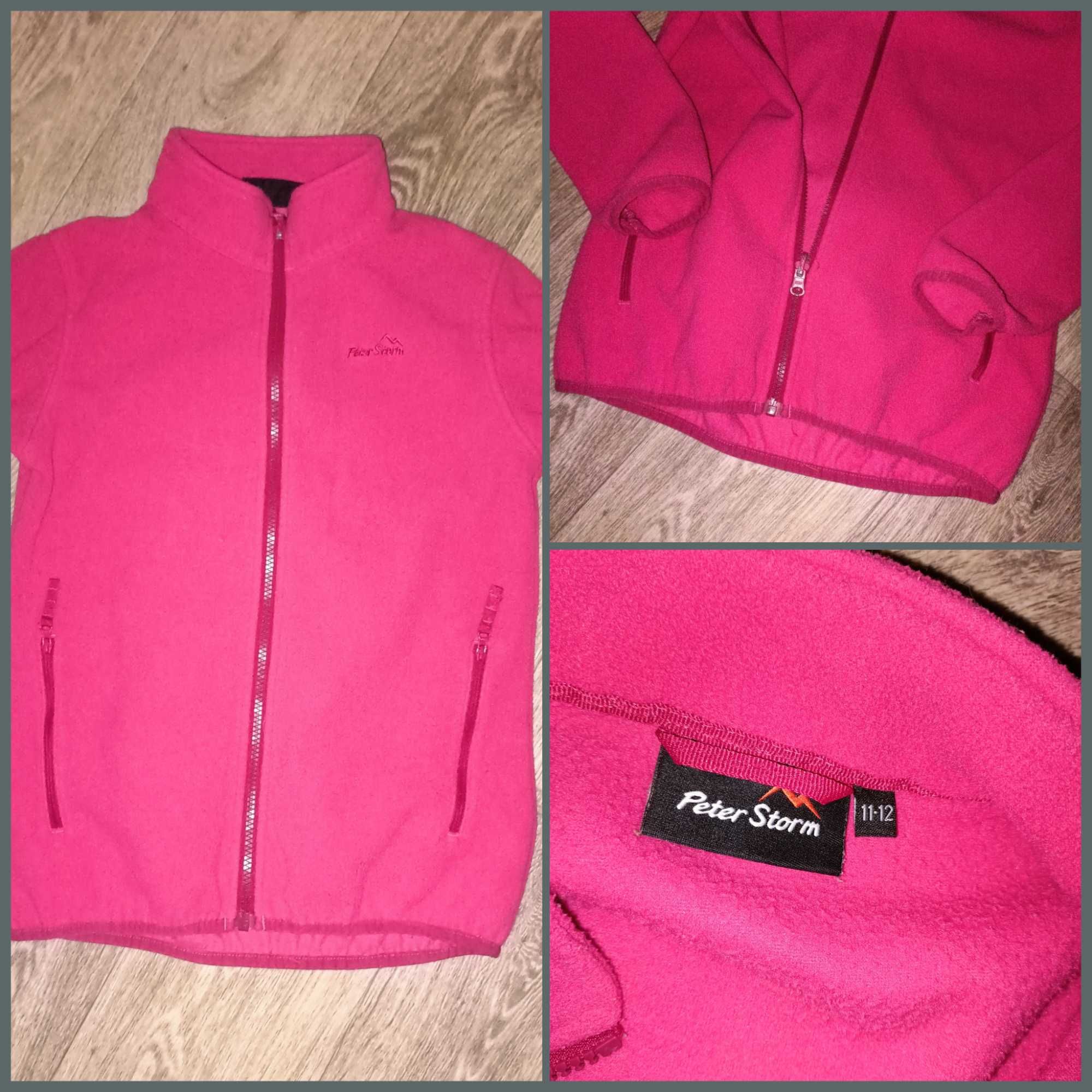 Куртка зимняя 11-13 лет на девочку теплая флисовая кофта в подарок