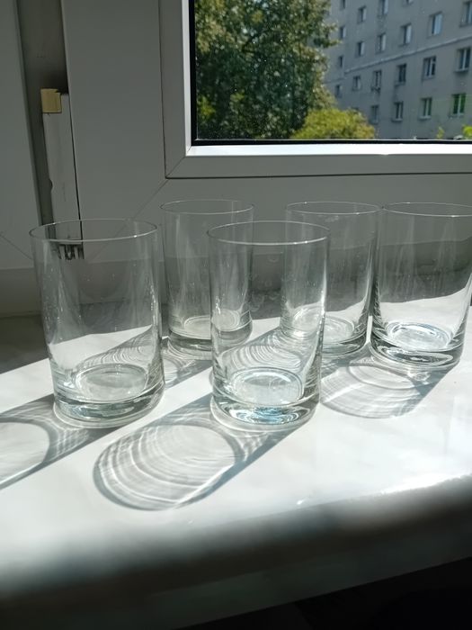 Szklanki małe literatki. 150 ml. Nowe.