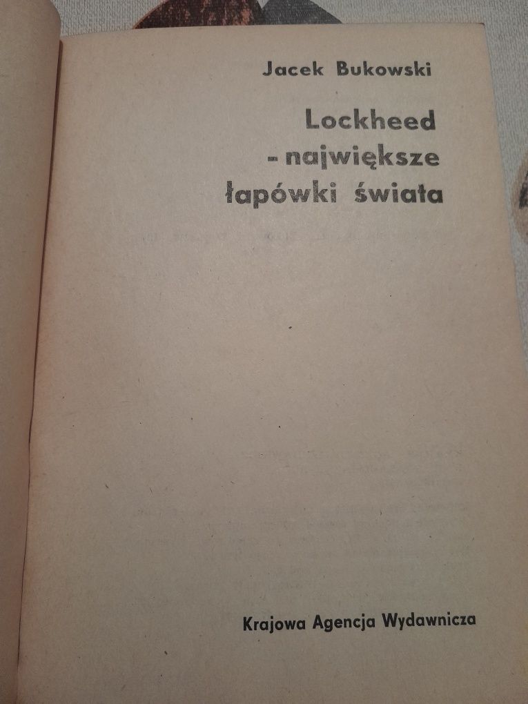 Jacek Bukowski Największe łapówki świata