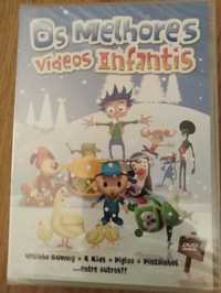 DVD "Os melhores vídeos infantis" Novo