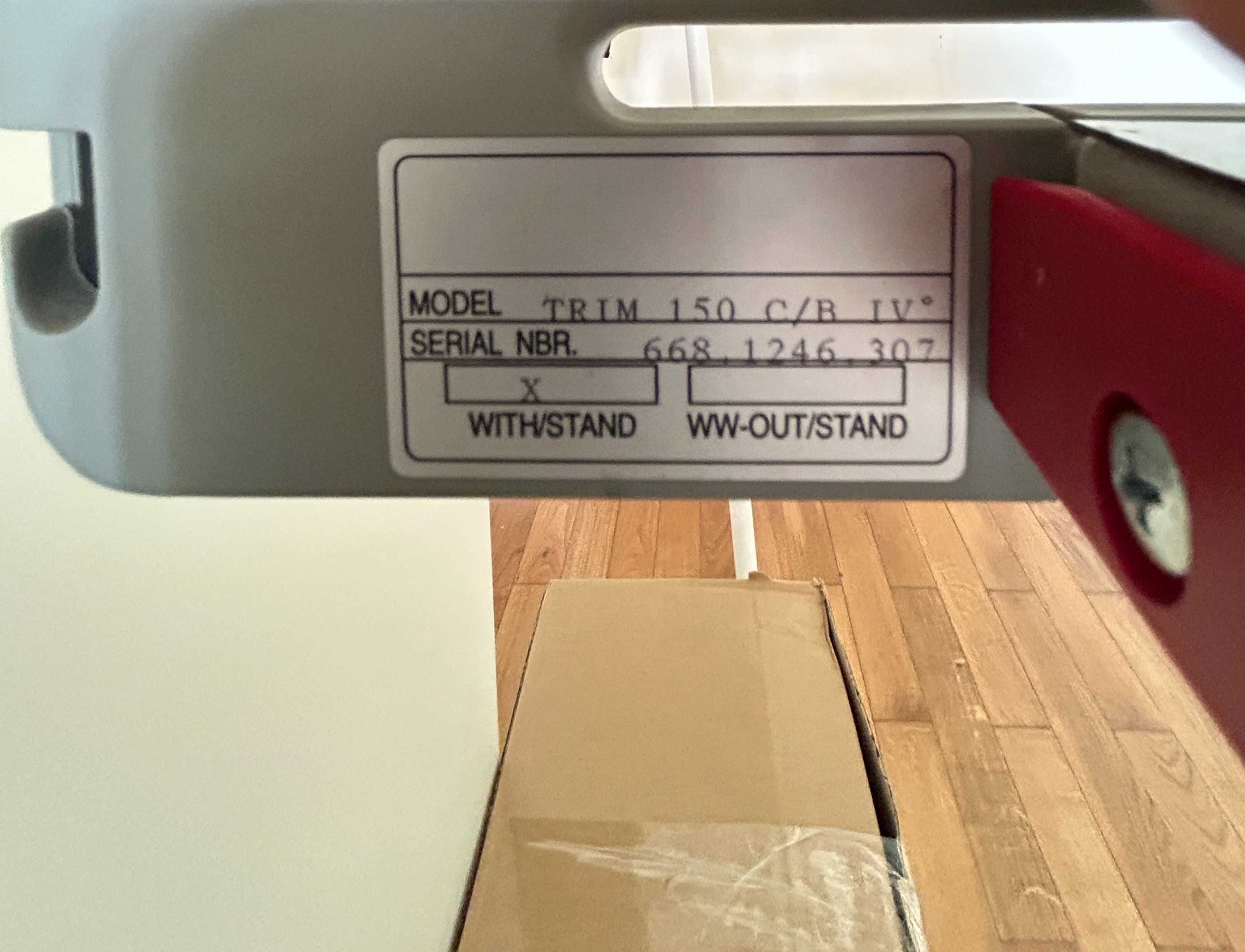Guilhotina manual NEOLT TRIM 150