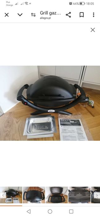 Grill gazowy turystyczny WEBER Q 1000