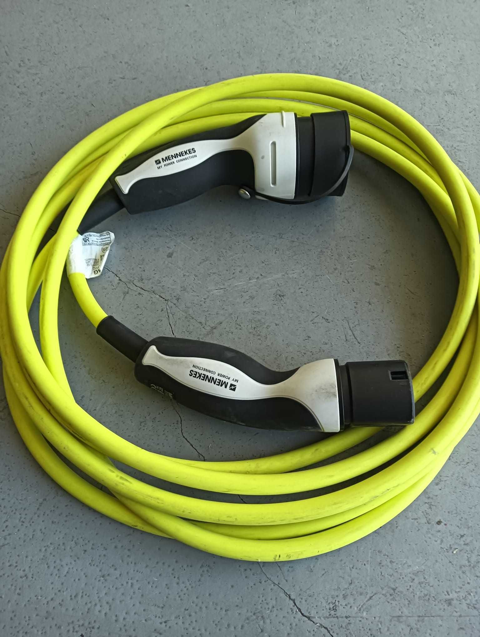 Cabo carregador veiculo eletrico mennekes - Com Mala