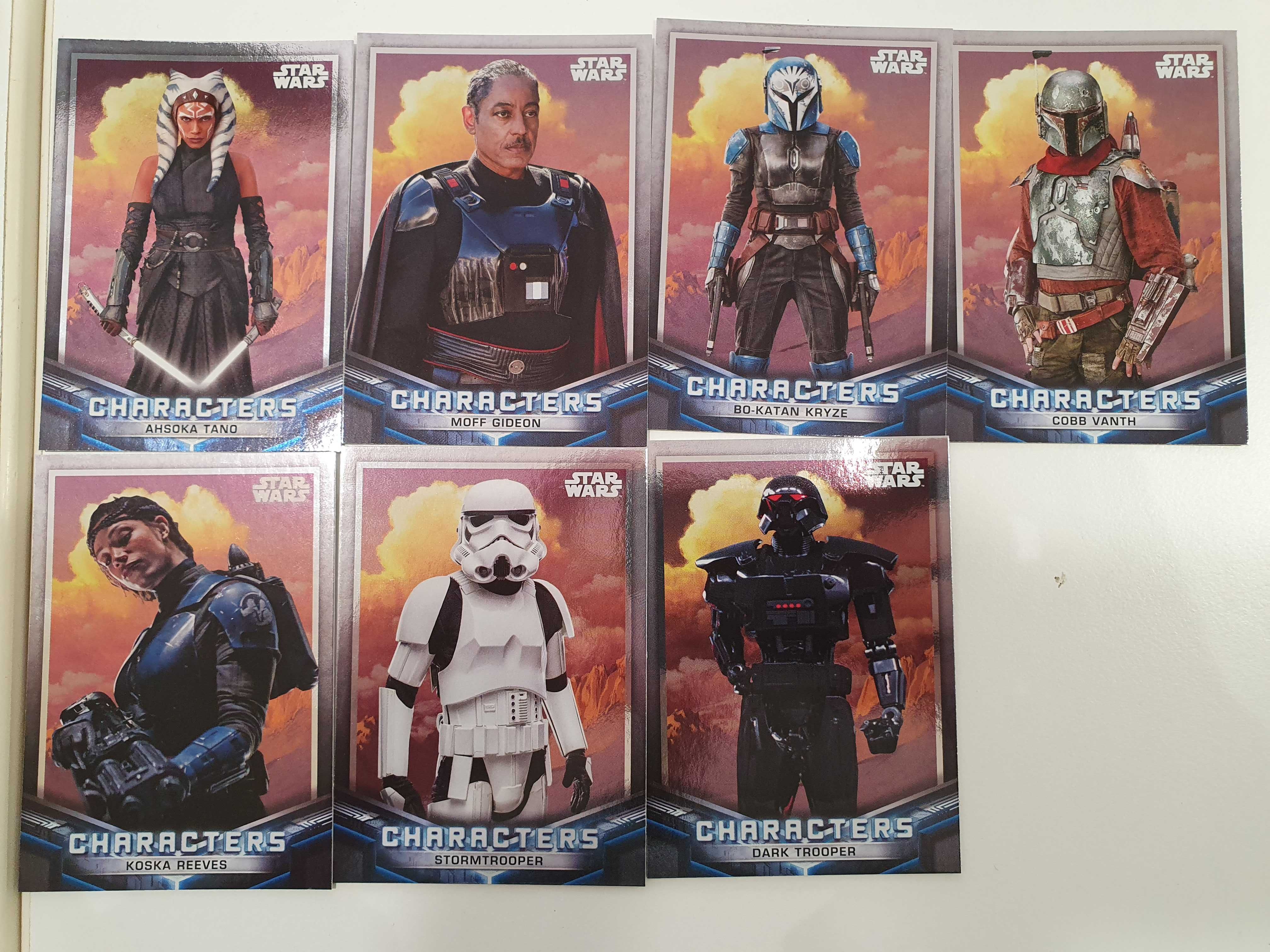 Cartas Mandalorian Topps Star Wars