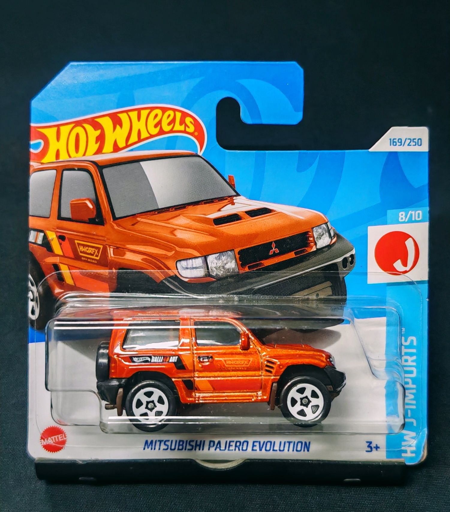 Mitsubishi Pajero Evolution hot wheels