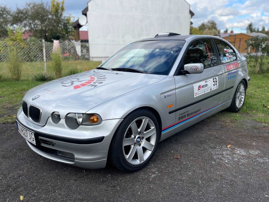 Bmw e46 rajdówka z klatką, kjs, Trackday, drift