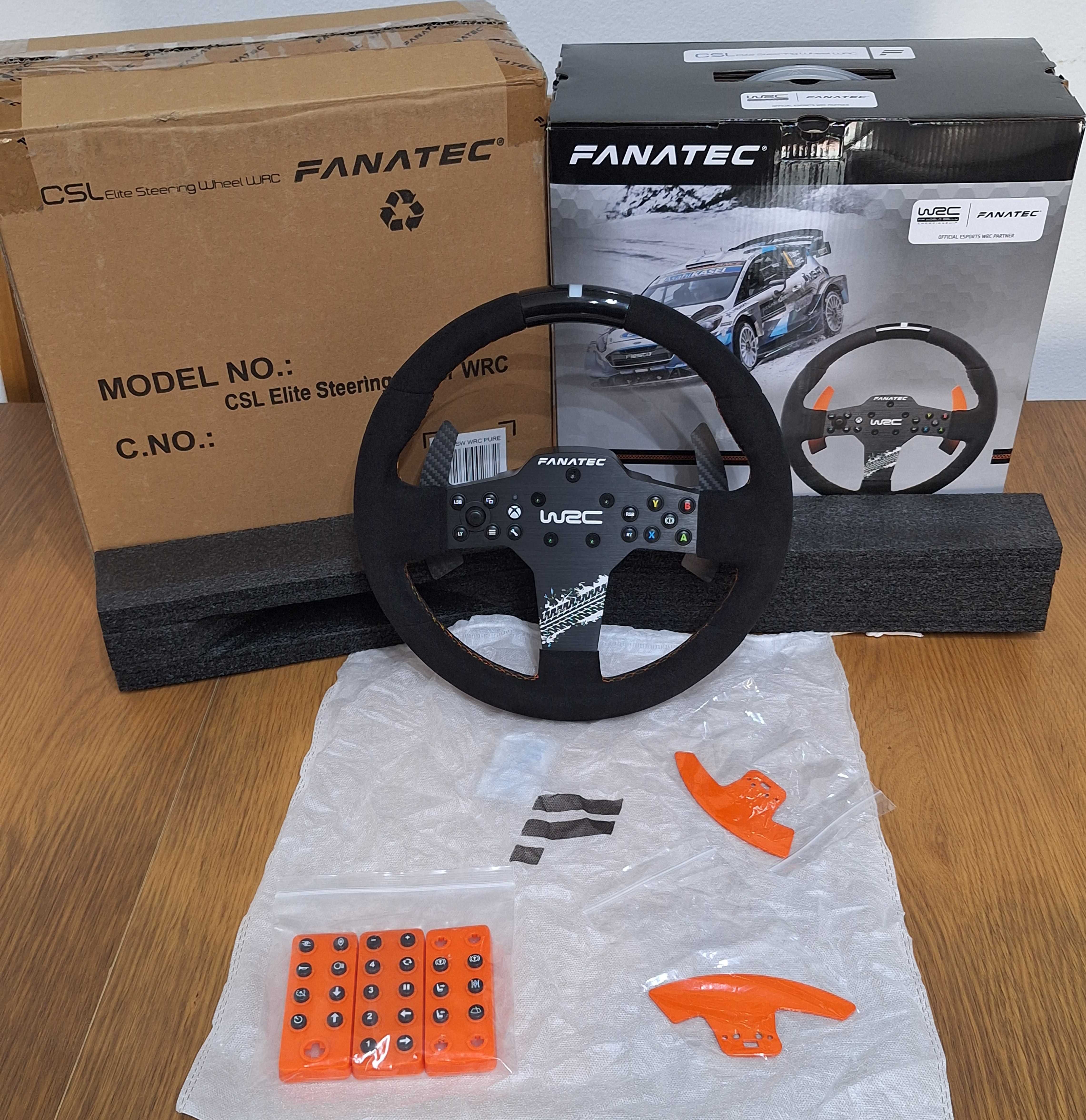 Fanatec CSL DD 8NM + CSL Elite St. Wheel WRC + ClubSport Pedals V3