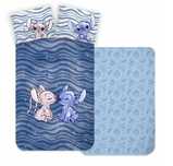 Disney Lilo i Stitch pościel dziecięca 100x135 do łóżeczka bawełniana
