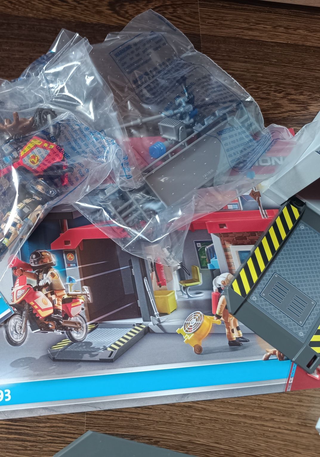 Playmobil Remiza Strażacka Straż Pożarna
