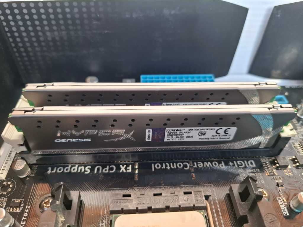 Zestaw Płyta Asus M5A99X, AMD FX-8150 3.6Ghz, Kingston 8GB DDR3