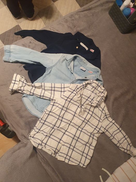 Koszula ZARA x3 rozm.98