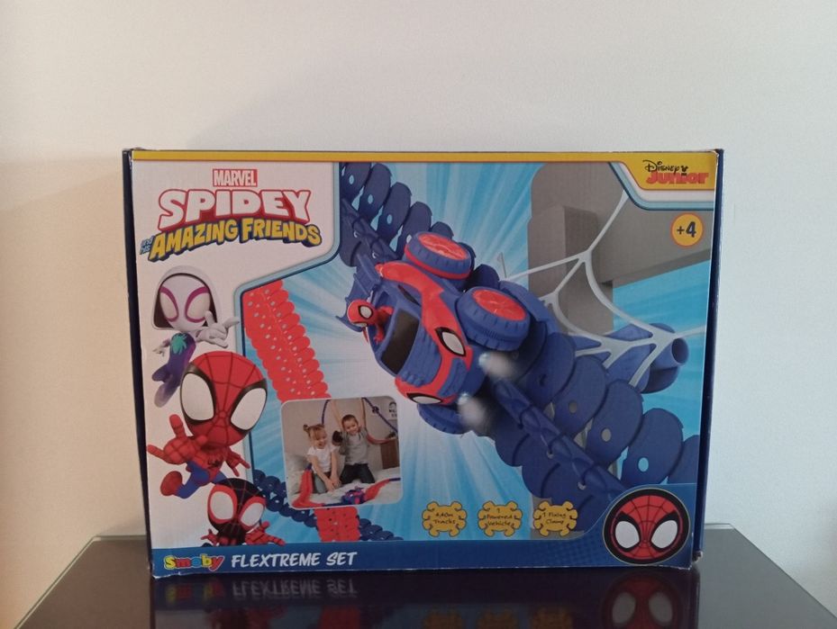 Spidey - Pista Flextreme - Spider Man - Homem Aranha - Marvel