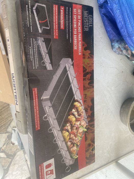 Estrutura para espetadas