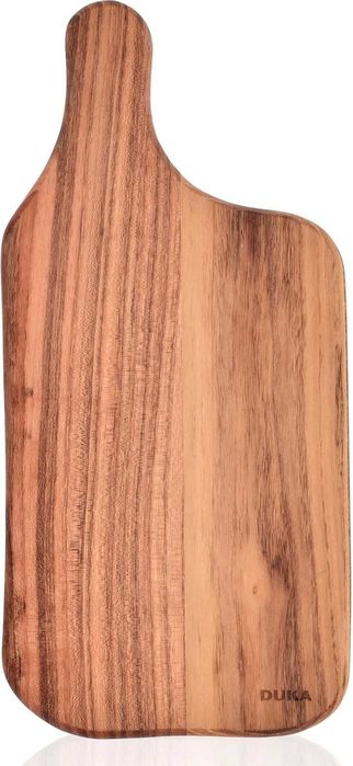 DUKA NATURAL drewniana deska do krojenia serwowania drewno tekowe