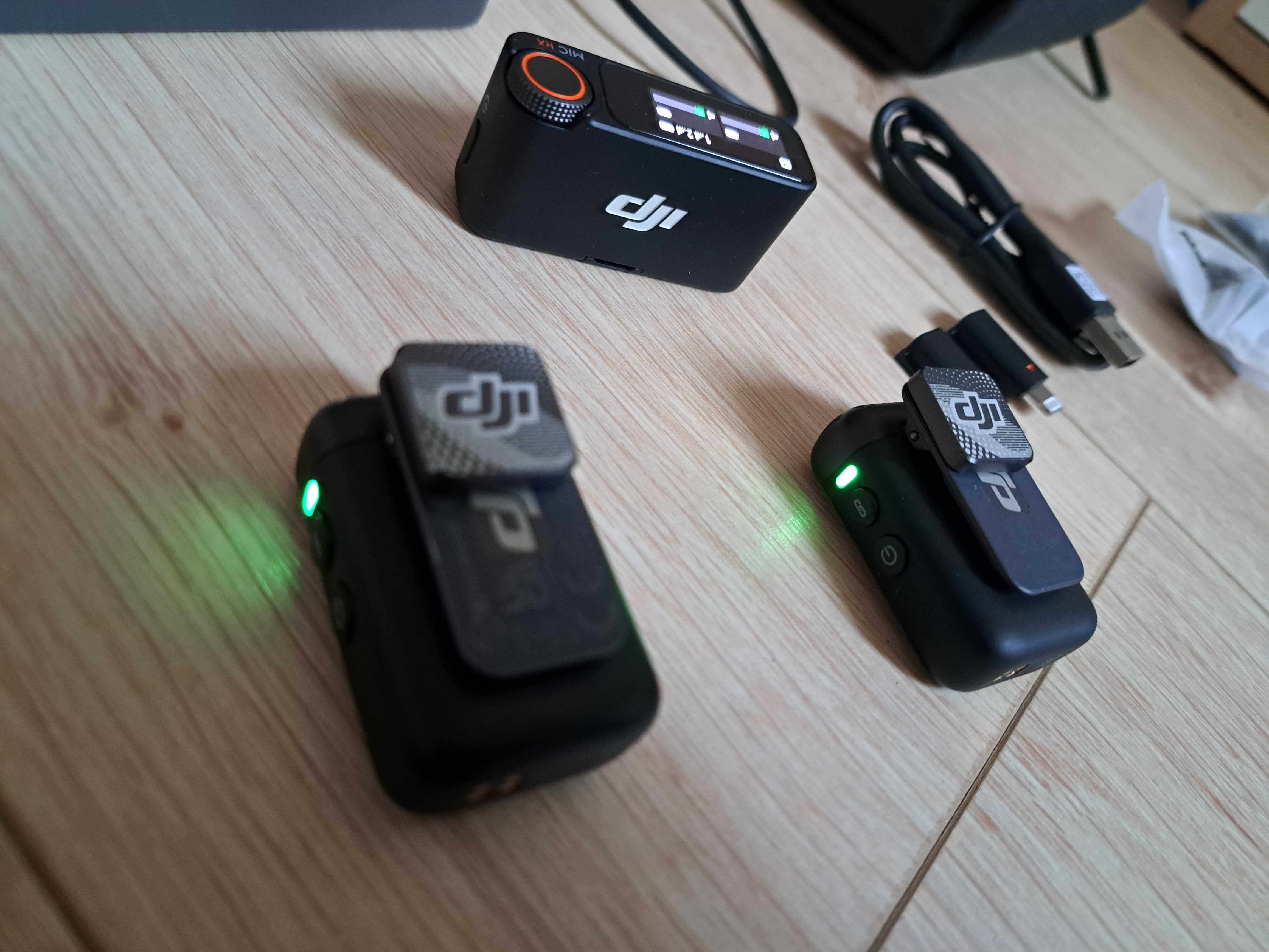 System bezprzewodowy DJI Mic 2 (2 TX + 1 RX)