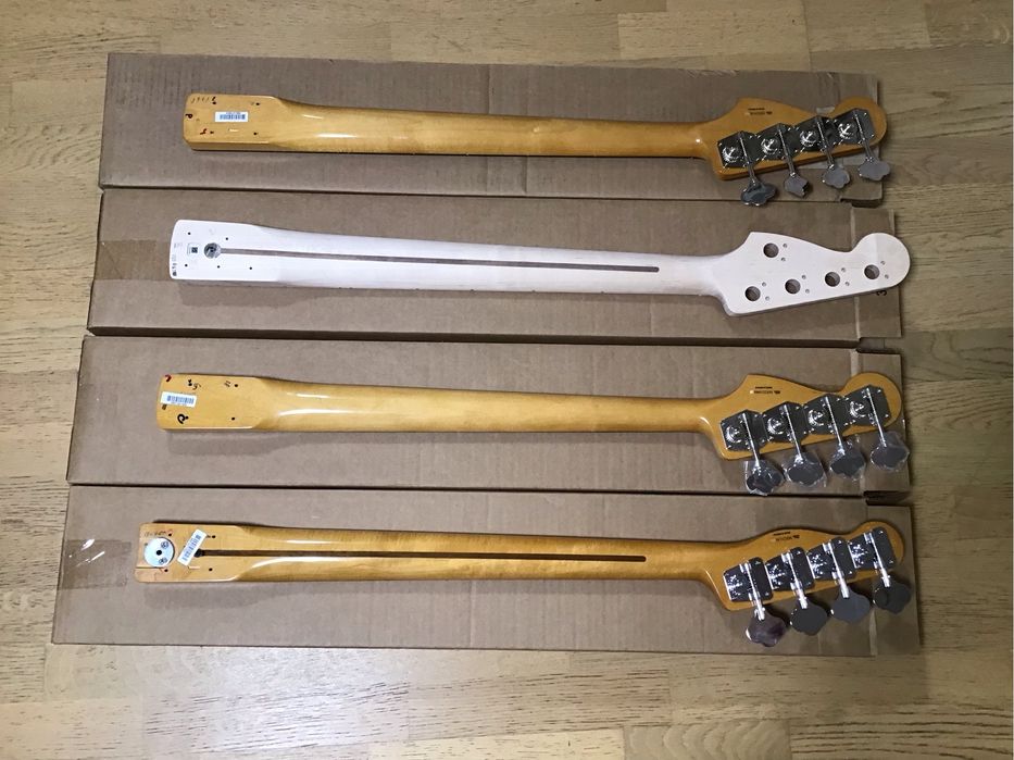 Fender Jazz Bass Neck гриф бас гитара Precision Vintera колки