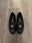 Mokasyny czarne Chanel 39