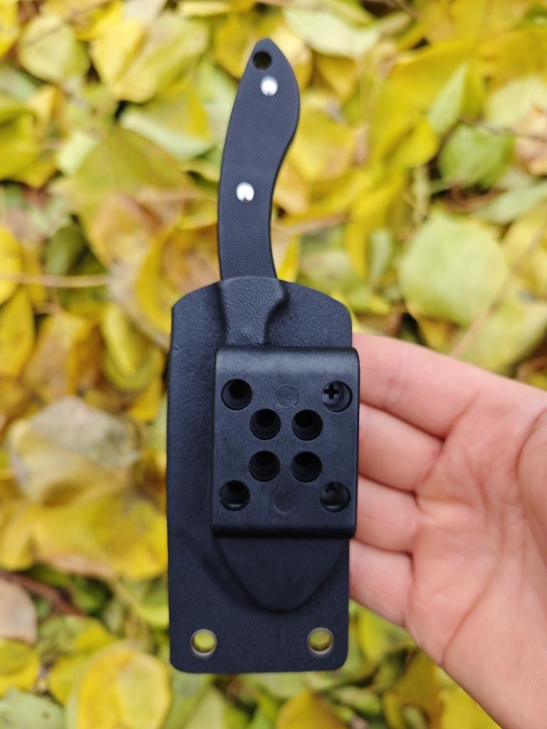 Spyderco Stok Drop Point G10, фикс с ножнами edc,фултанг с клипсой edc