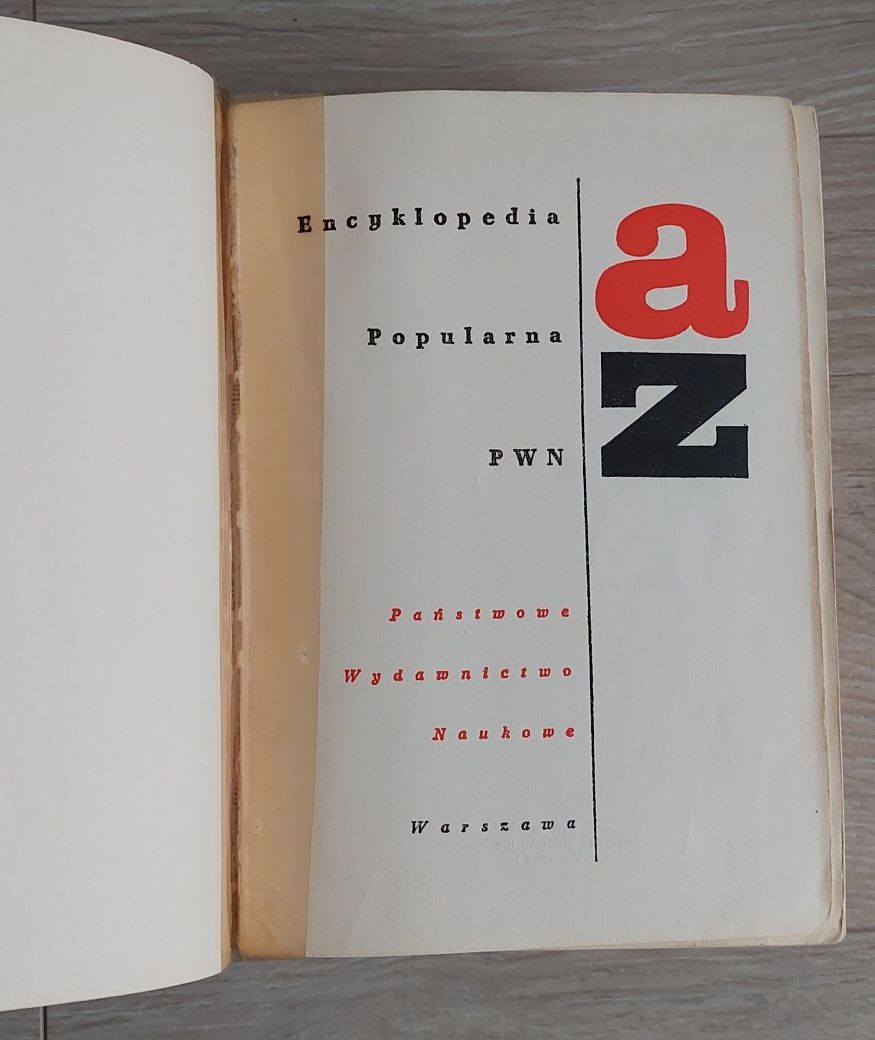 "Encyklopedia Popularna PWN" 1966