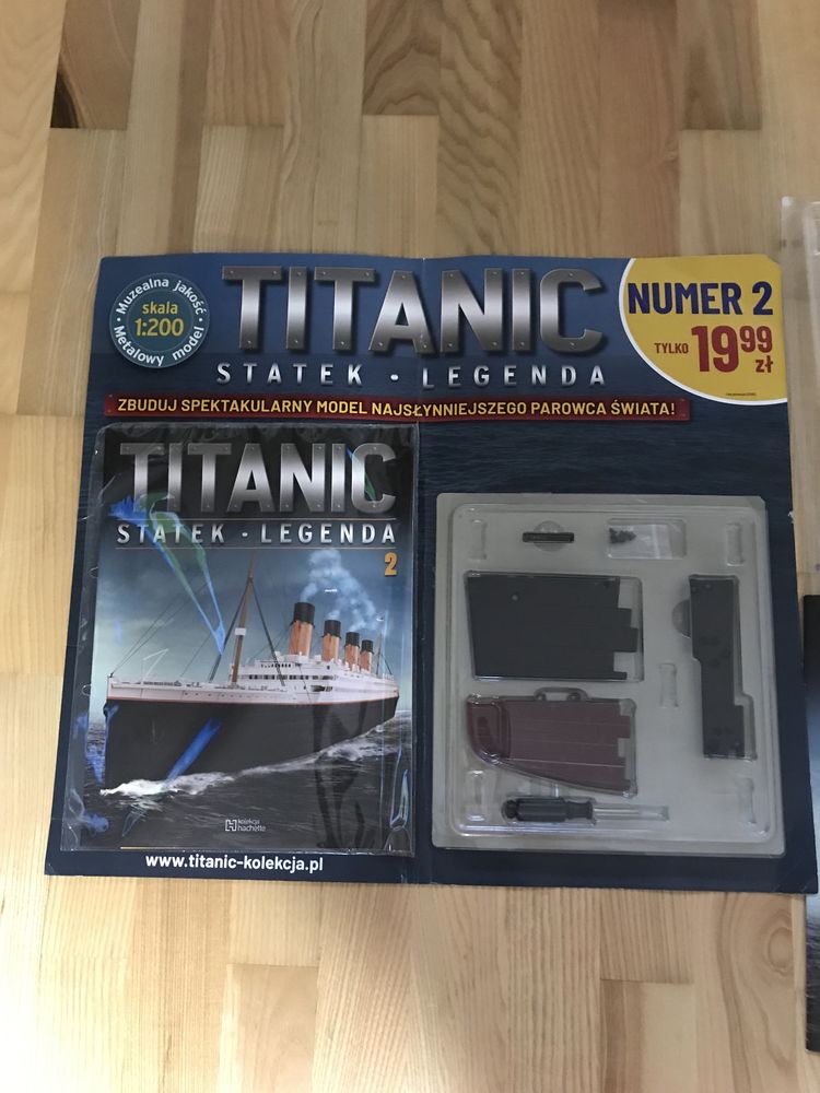 Model Titanic statek legenda