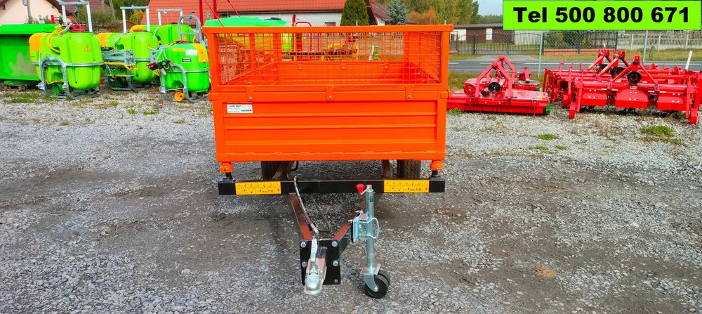 Przyczepa Przyczepka 1.5 T z Wywrotem Do Mini Traktora