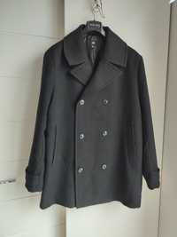 Dwurzędowy płaszcz męski bosmanka H&M roz. 60 (4XL)