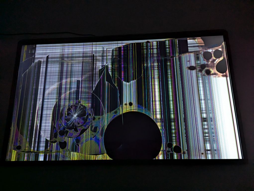 Tv Philips 47PFL uszkodzona matryca