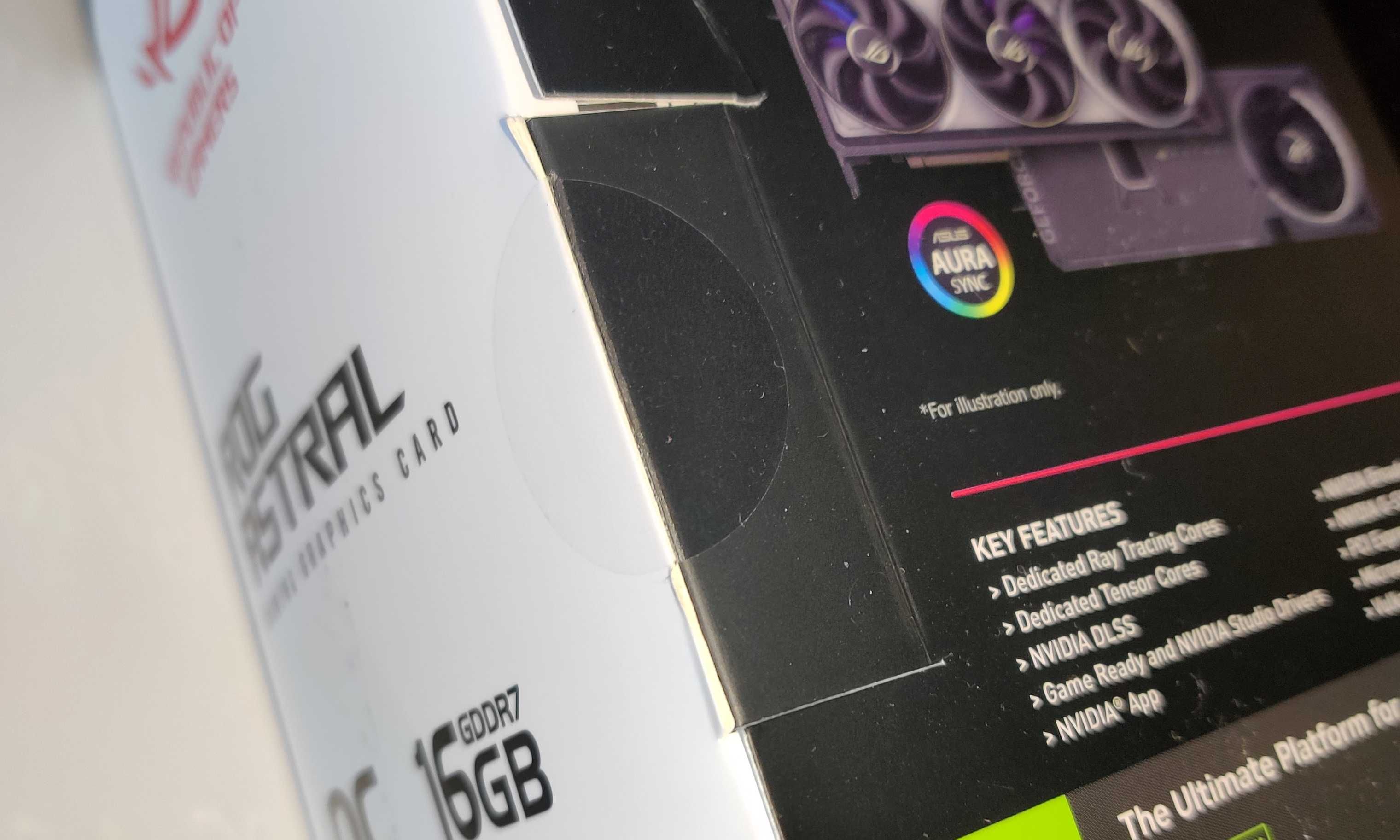 Asus GeForce RTX 5080 ROG ASTRAL Gaming OC 16GB GDDR7 DLSS4 - plomby!