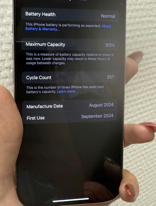Продам iPhone 16 PRO 128gb