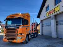 Scania R580*V8*6x4*Do drewna*drzewa*lasu*stosu*kłody