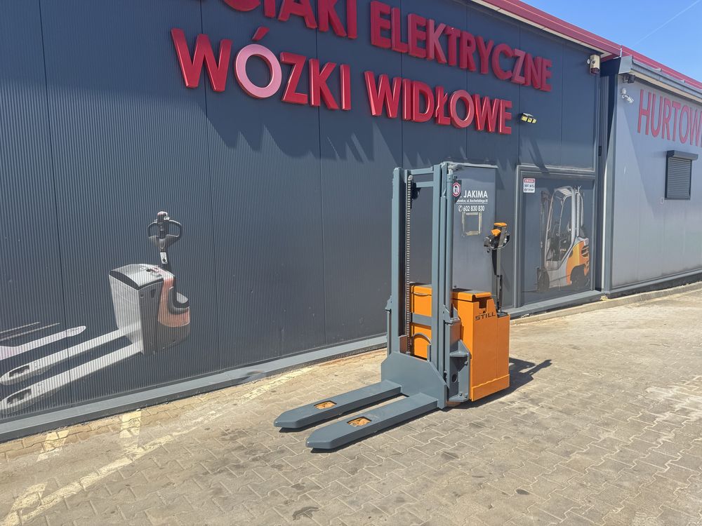 Paleciak elektryczny Still 1250 kg 280 cm wózek sztaplarka widłowy