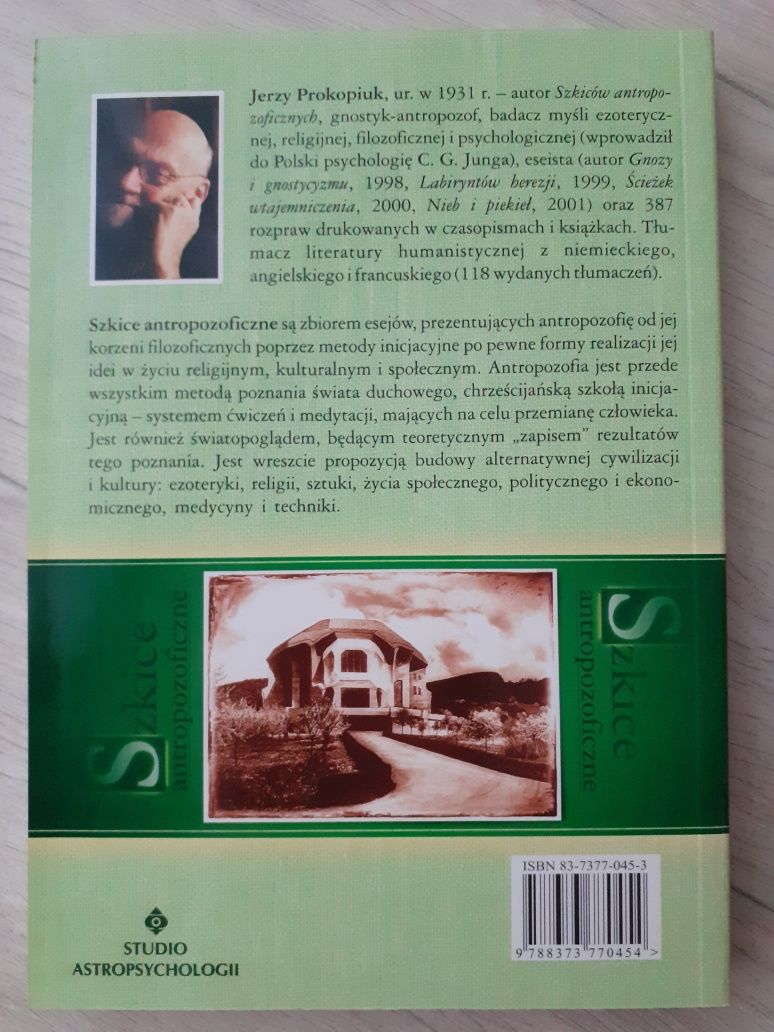 Szkice antropozoficzne Jerzy Prokopiuk